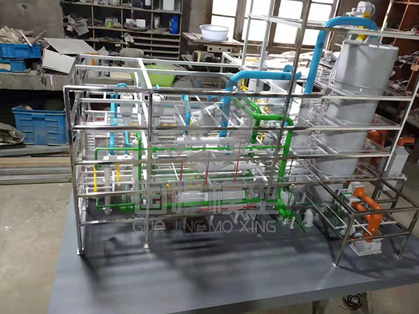 略阳县工业模型